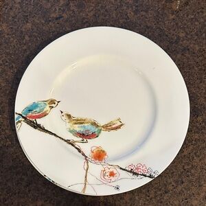 3 Lenox Simply Fine Chirp Bone China Dish